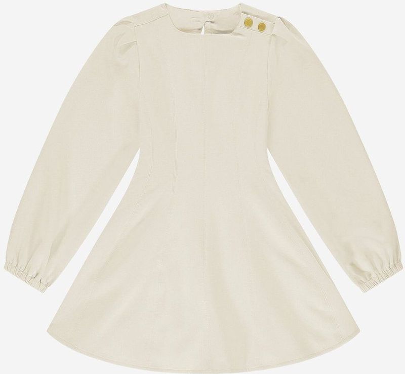 NIK & NIK - Eliza Dress - Jurk - Beige