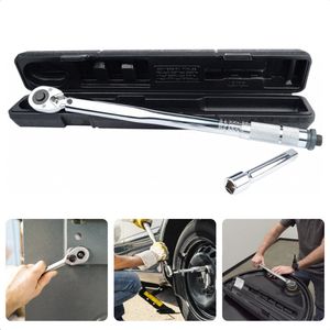 Automatische Momentsleutel - 1/2 - 40-210Nm - Links-Rechtsom - +/-4% Nauwkeurigheid - 120mm Verlenging - Incl. Box - Verlengstuk - Ratel - Voor De Fiets - Voor De Auto - Handgereedschap