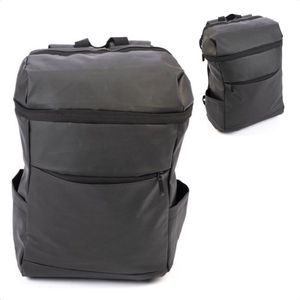 Cheqo® Rugzak Waterdicht - Met Rits - 40x30x15cm - Outdoor - Reis - Trekking - Sport - School - Laptop - USB-poort