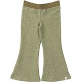 Glitter Raglan Top - Groen - Viscose - Met Elastaan