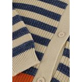 Your Wishes Stripe Knit Relaxed Cardigan Truien & Vesten Jongens - Sweater - Hoodie - Vest- Multi
