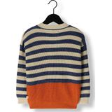 Your Wishes Stripe Knit Relaxed Cardigan Truien & Vesten Jongens - Sweater - Hoodie - Vest- Multi