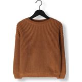 Your Wishes - Gebreide Trui - Bruin - Katoen