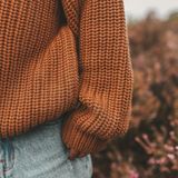 Your Wishes - Gebreide Trui - Bruin - Katoen