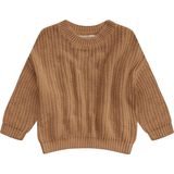 Your Wishes - Gebreide Trui - Bruin - Katoen