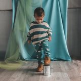 Your Wishes - Gestreepte Trui - Zachte Acrylmix - Ronde Hals - Lange Mouwen