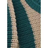 Your Wishes - Gestreepte Trui - Zachte Acrylmix - Ronde Hals - Lange Mouwen