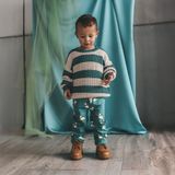 Your Wishes - Gestreepte Trui - Zachte Acrylmix - Ronde Hals - Lange Mouwen