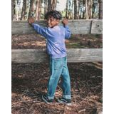 Denim - Straight Leg Jeans - Medium Blauw