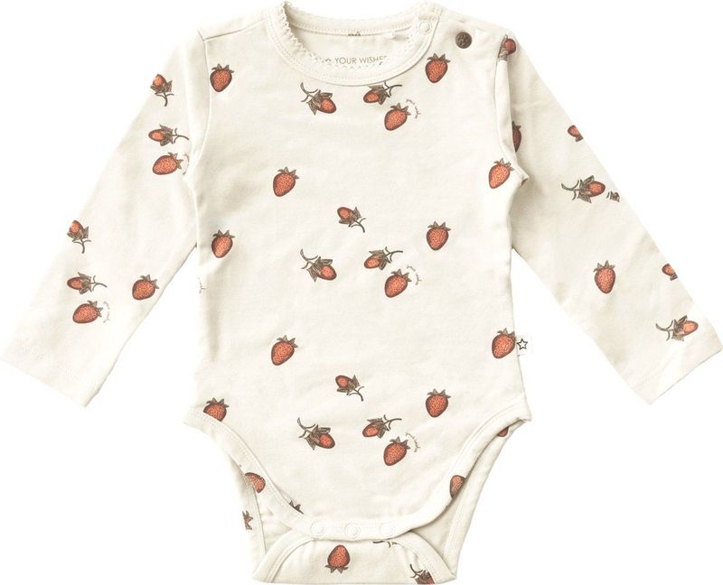 Strawberry - Fitted Romper - Aardbeienprint