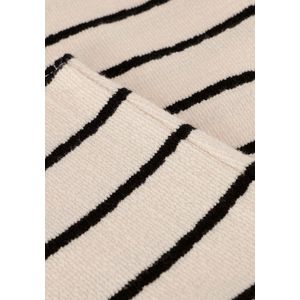 Your Wishes - Stripes Front Tie - T-shirt - Ecru - Zacht Materiaal