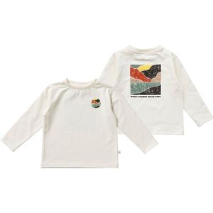 Landscape - Relaxed Longsleeve - Wit - Longsleeve jongens