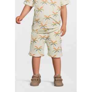 Your Wishes - Sweatshorts - Ecru, Oranje, Groen - Katoen