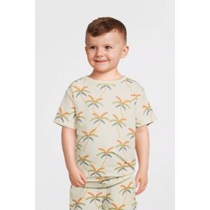 Rio Tree | Relaxed Tee | shirts | palmbomen print | Korte mouw jongens | Maat 80 t/m 140 |