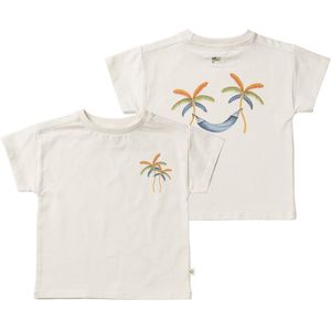 Your Wishes - Hammock Boxy Tee - T-shirt - Gebroken Wit - Boxy Fit