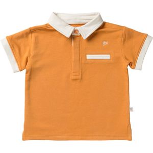 Solid Casual Polo - Poloshirt - Oranje