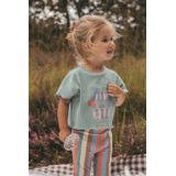 Twin Rib - Shirt - Mintgroen - Katoen/Elastaan