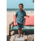 Your Wishes - Jongens Overhemd - Blauw