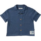 Your Wishes - Jongens Overhemd - Blauw