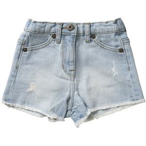 Your Wishes - Stretch Denim Shorts - Pale Blue - Denim