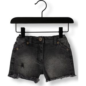 Your Wishes Denim Shorts Jeans Meisjes - Broek - Zwart - Maat 86