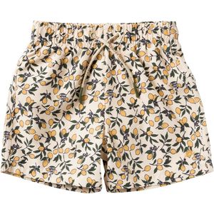 Salted Stories zwemshort Lemons ecru/groen
