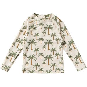 SALTED STORIES - Crown Tree Swim Longsleeve - Zwemkleding - Wit