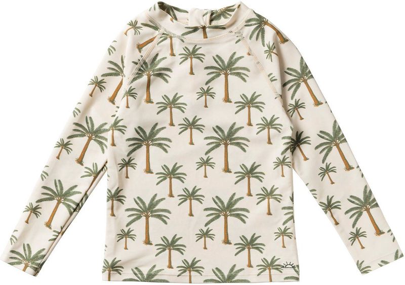 SALTED STORIES - Crown Tree Swim Longsleeve - Zwemkleding Jongens - Wit