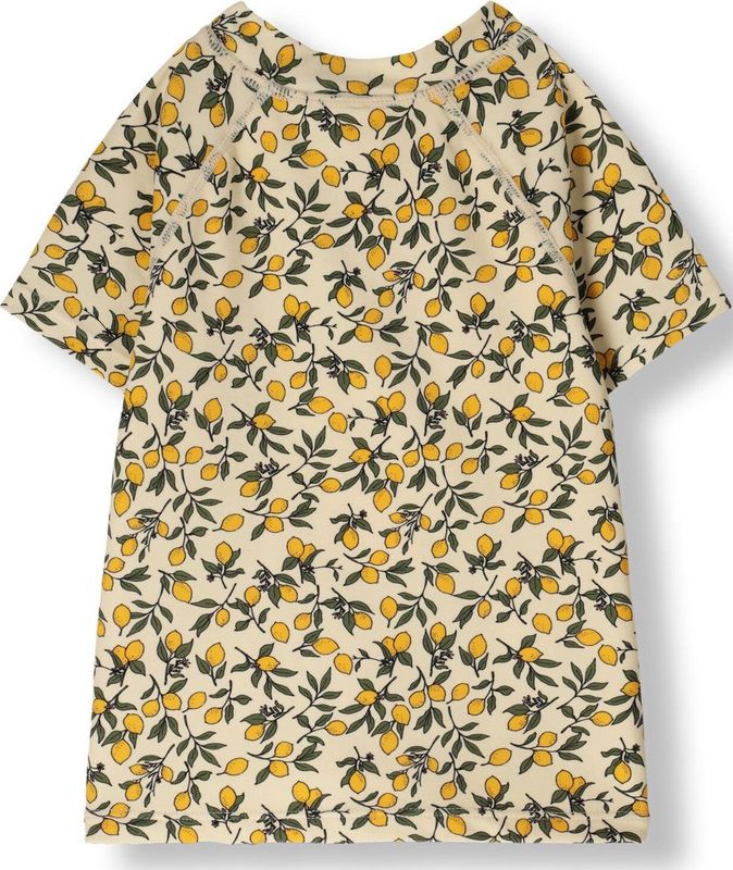 Lemons - Swim Tee - T-shirt - Blauw - 82% Polyester, 18% Elastaan