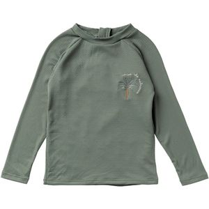SALTED STORIES Solid Swim Longsleeve Zwemkleding Jongens - Groen - Maat 62/68