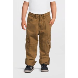 Cargo Pants - Groen - Katoen/Elastaan - Met Ruime Zakken