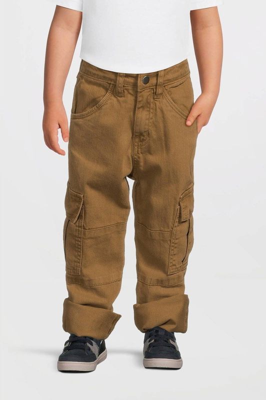 Your Wishes - Cargo Broek - Bruin - 100% Katoen