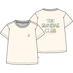 Sundae Club Oversized Tee | Maat 80 t/m 140 | Your Wishes