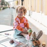 Check Knit - Chunky Sweater - Multicolor - 55% Acryl 45% Katoen