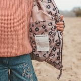 Your Wishes - Sweet Leopard - Gewatteerde Jas - Lichtroze