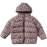 Your Wishes - Sweet Leopard - Gewatteerde Jas - Lichtroze