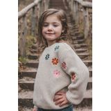 Your Wishes - Trui - 100% Katoen - Met Borduursels - Grof Gebreid