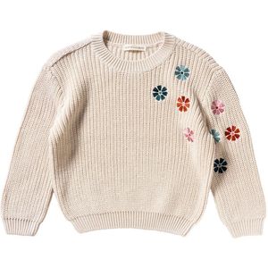 Your Wishes - Trui - 100% Katoen - Met Borduursels - Grof Gebreid