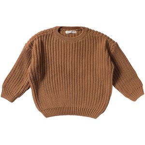 Your Wishes - Gebreide Kindersweater - Bruin - 110-116