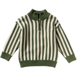 Your Wishes - Longsleeves - Katoenen Trui - Streep Print - Korte Rits