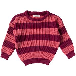 Your Wishes - Stripe Knit - Hoodie - Multi