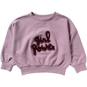 Your Wishes - Girl Power Oversized Sweater - Lila - Hoodie