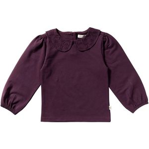 Your Wishes - Longsleeve - Katoen met Elastaan - Effen Design met Broderie Details