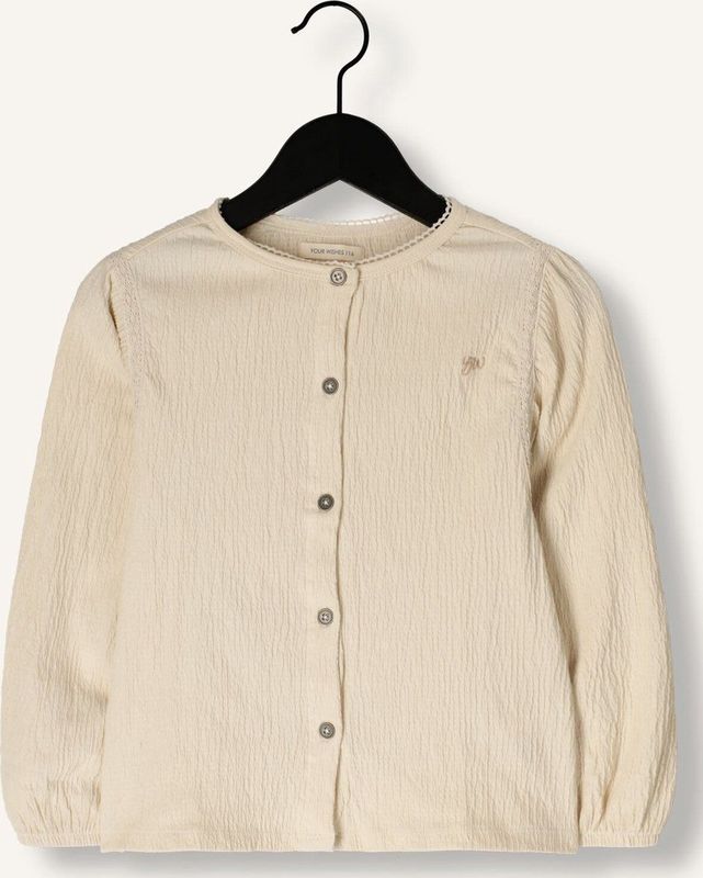 Your Wishes - Wavy Cliff - Blouse - Ecru