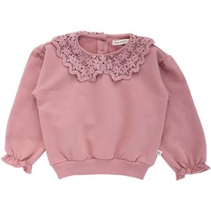 Your Wishes - French Knit Crochet Sweater - Roze - Hoodie - Vest