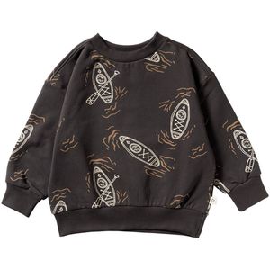 Your Wishes - Canoe Relaxed Sweater - Donkergrijs - Hoodie - Vest