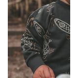 Your Wishes - Canoe Relaxed Sweater - Donkergrijs - Hoodie