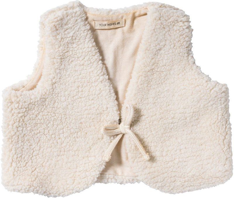 Your Wishes - Teddy Gilet - Ecru