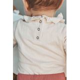 Your Wishes - Romper - Katoen - Lange Mouwen - Ronde Hals - Ruches