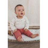 Your Wishes - Romper - Katoen - Lange Mouwen - Ronde Hals - Ruches